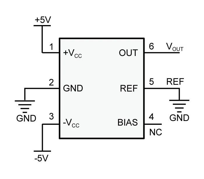 圖5：雙電源供電的典型應(yīng)用參考電路圖